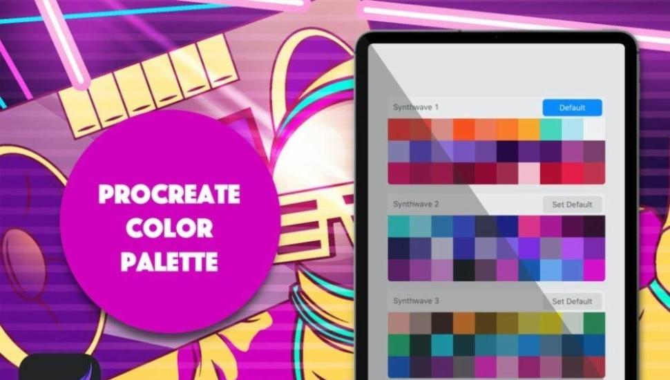 Procreate调色板的图片