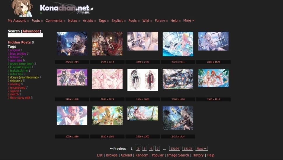 Konachan 高清动漫图片下载的图片